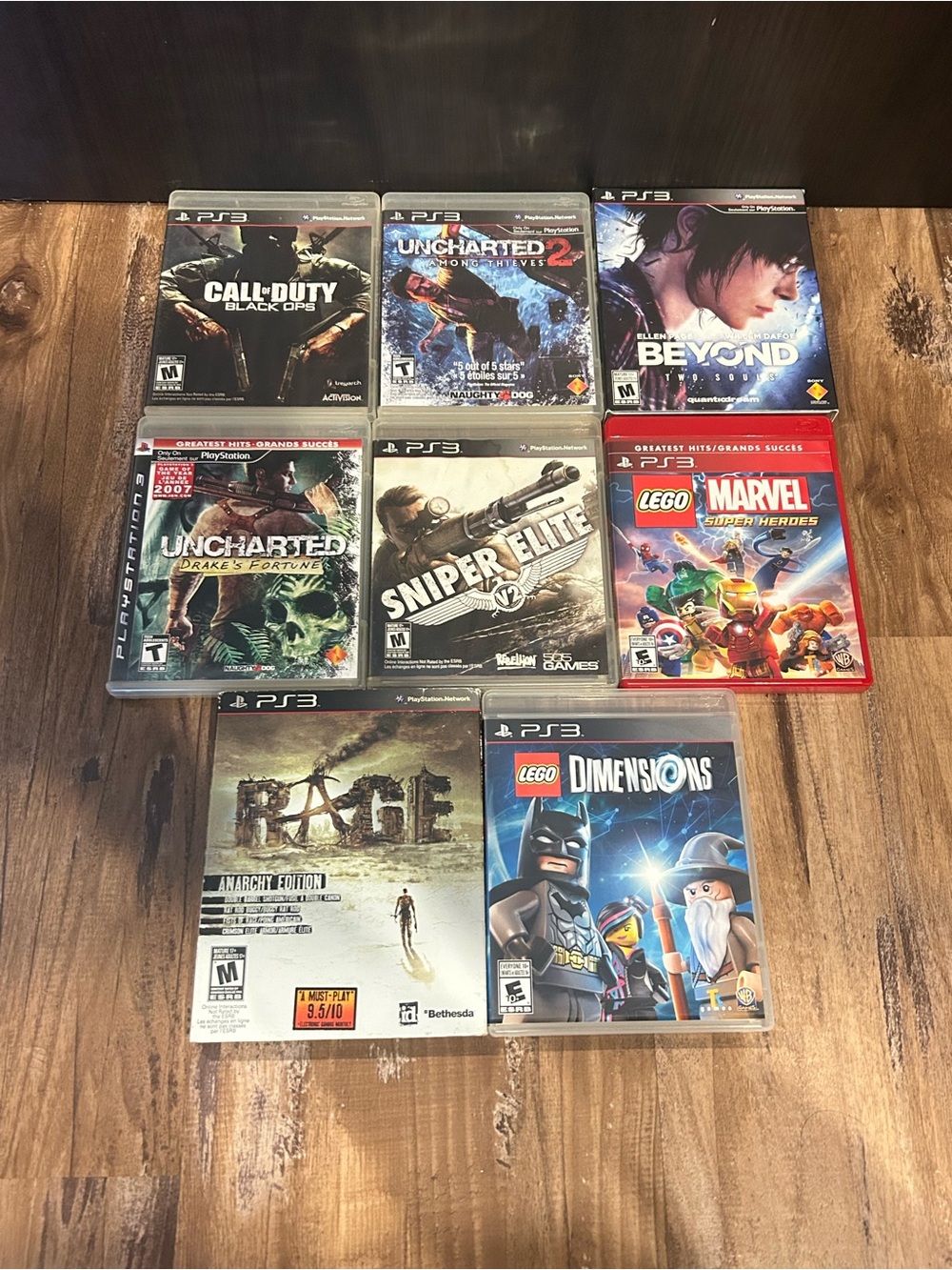 Sony PlayStation 3 PS3 Game Lot Tested